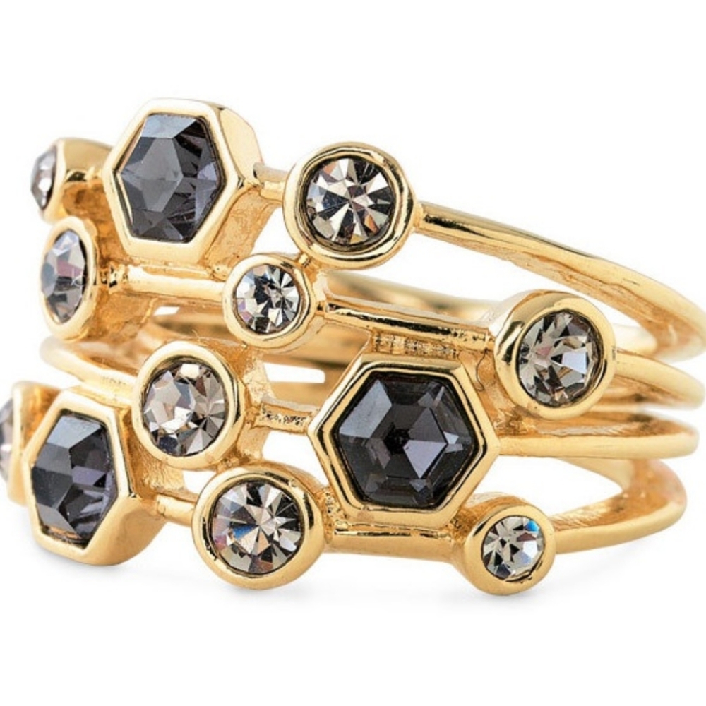 Stella & Dot Stackable Gems Ring Sz 6